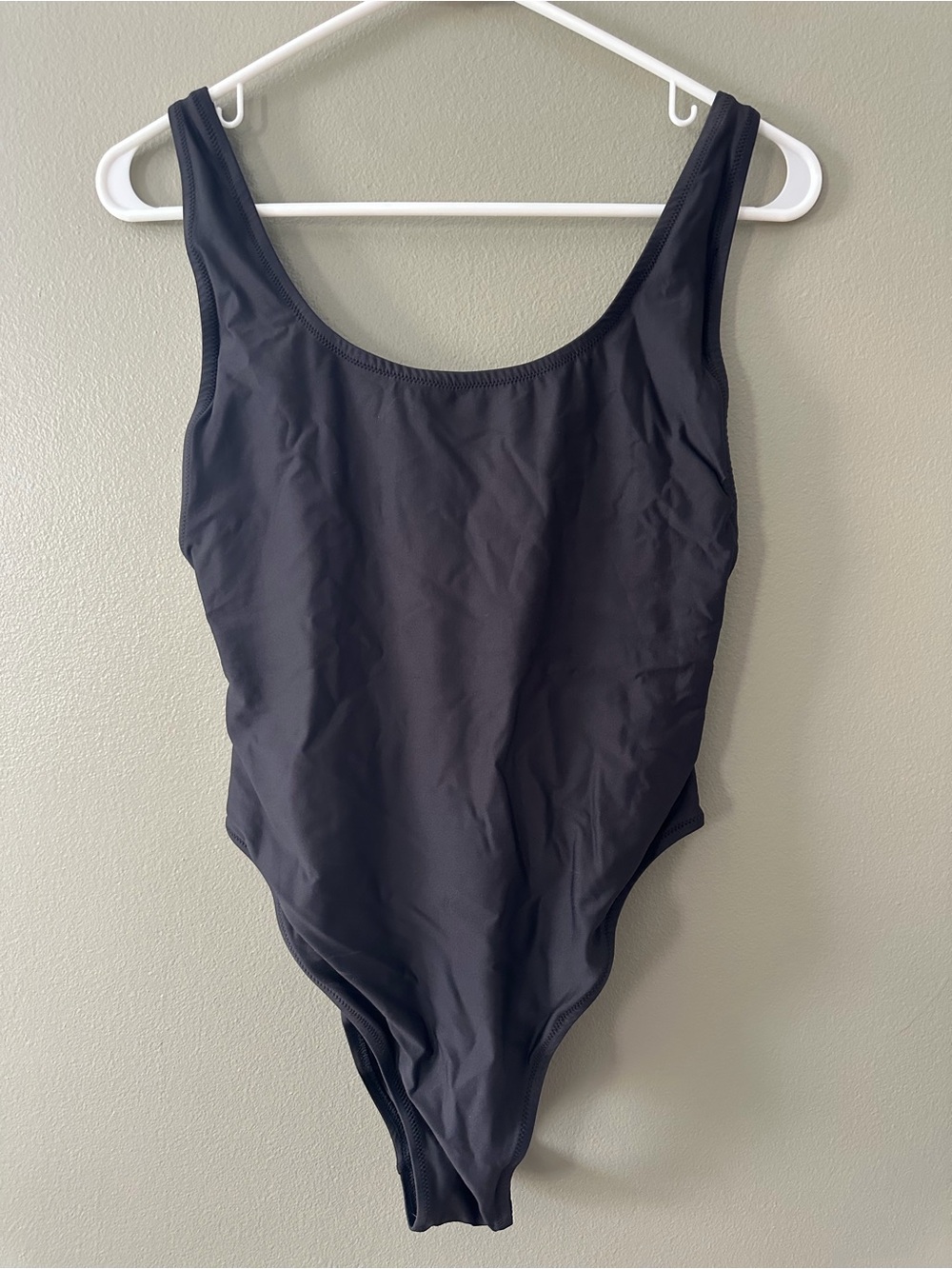 SKIMS Black One-Piece Swimsuit